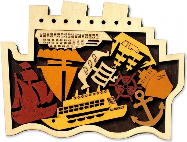 Drevený hlavolam The Harbour od RECENT TOYS