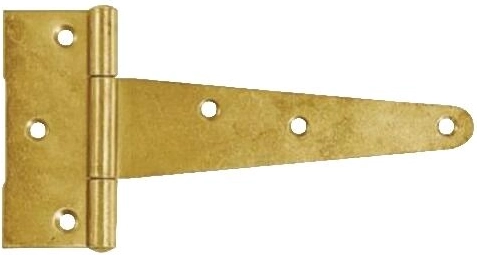 Trojuholníkový záves 150 × 35 × 80 × 2 mm, žlto pozinkovaná oceľ