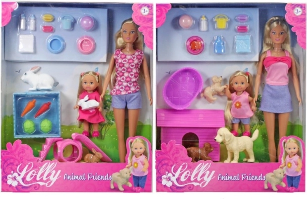 Steffi a Evi so zvieratkami