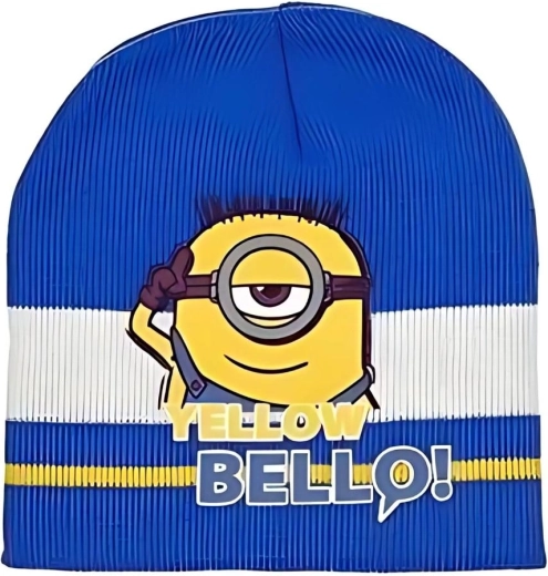 Modrá čiapka Mimoni