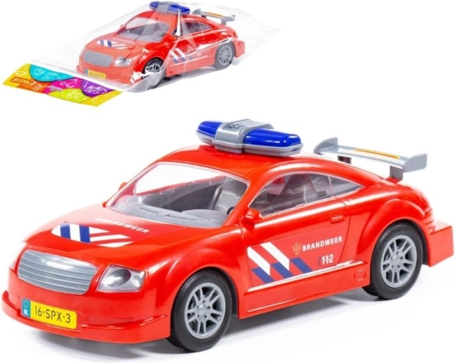 Hasičské auto na zotrvačník