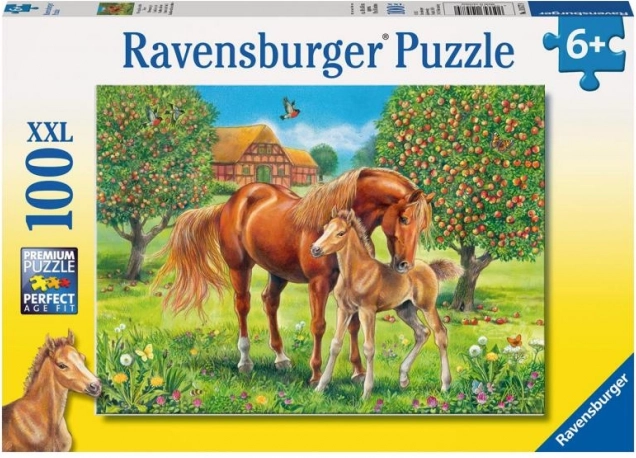 Puzzle Kone na pastvine XXL