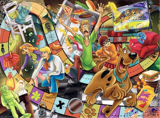 Ravensburger puzzle SCOOBY-DOO Strašidelná hra 200 dielikov
