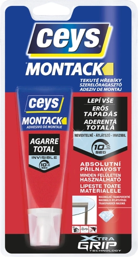 Montážne lepidlo transparentné 70 ml CEYS MONTACK