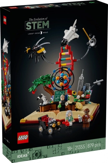 LEGO Ideas 21355 Evolúcia prírodných vied – zberateľský model pre dospelých