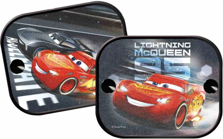 Sada slnečných clôn do auta s motívom DISNEY CARS 3 (2 ks)