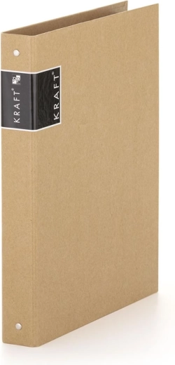 Zakladač A4 Kraft Nature 4 krúžkový