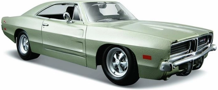 Maisto Dodge Charger R/T 1969 strieborný model auta 1:24