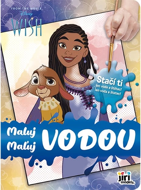 Omaľovánka Maľuj vodou – Želania