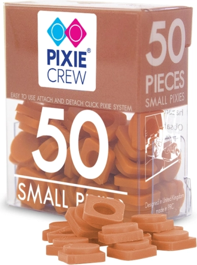 Malé pixely Pixie Crew svetlohnedé