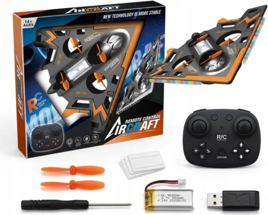RC dron Norimpex v tvare stealth lietadla