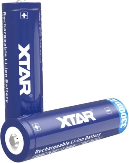 Akumulátor XTAR 18650 Li‑ion 3,6 V 3300 mAh s ochranou – 1 kus