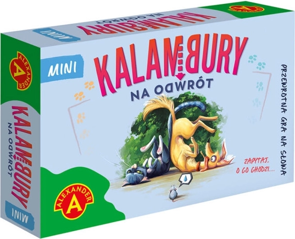Kalambury naruby mini – spoločenská párty hra do vrecka