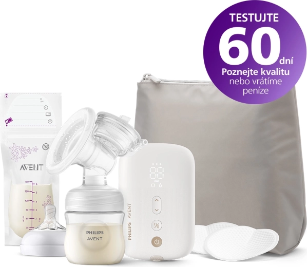 Philips Avent elektrická odsávačka materského mlieka Premium, nabíjateľná