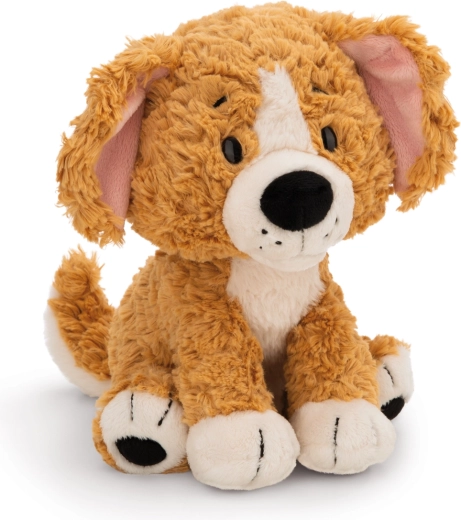 NICI plyšový hnedý pes sediaci Green 20 cm