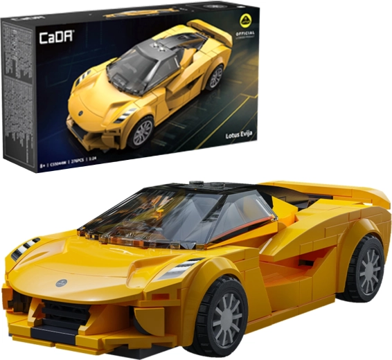 Stavebnica CaDA športové vozidlo Lotus Evija 1:24, 276 dielikov
