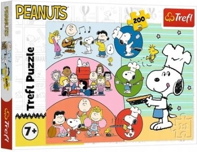 Puzzle Snoopy a priatelia (200 dielikov)
