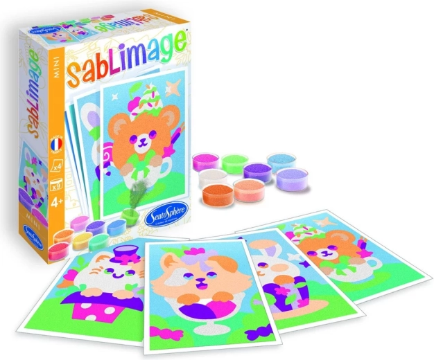 Sentosphere Sablimage mini pieskové obrázky kawaii