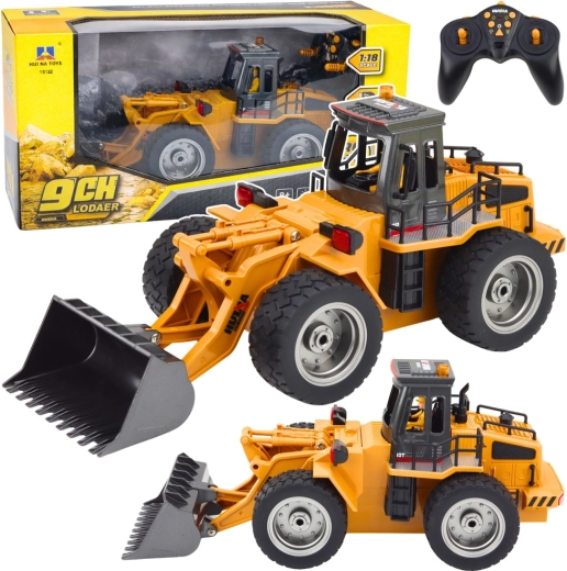 Diaľkovo ovládaný nakladač RC 1:18 HUI NA