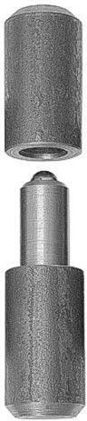 Záves na privarenie s guľôčkou 110 × 30 mm