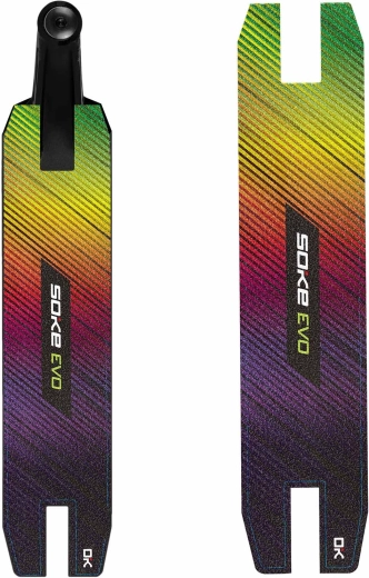 Griptape Soke na freestyle kolobežku Rainbow 47 × 10 cm – 1 kus