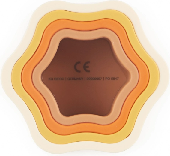 Bieco silikónová skladacia kvetina Chocolate Bliss