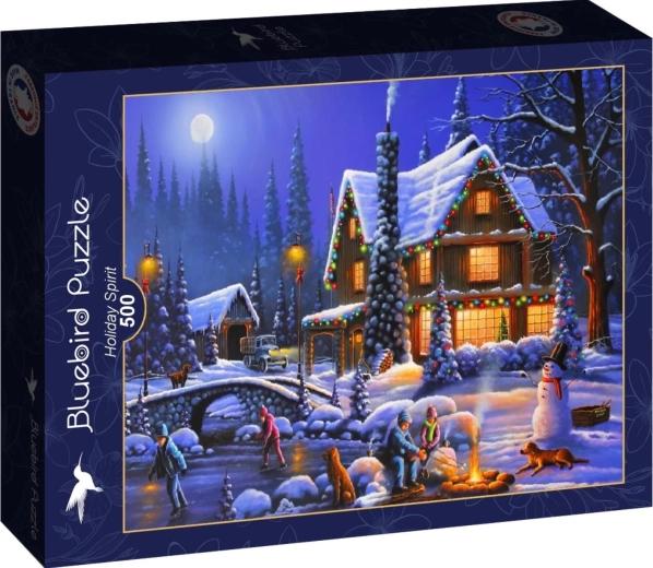Bluebird puzzle Sviatočný duch 500 dielikov