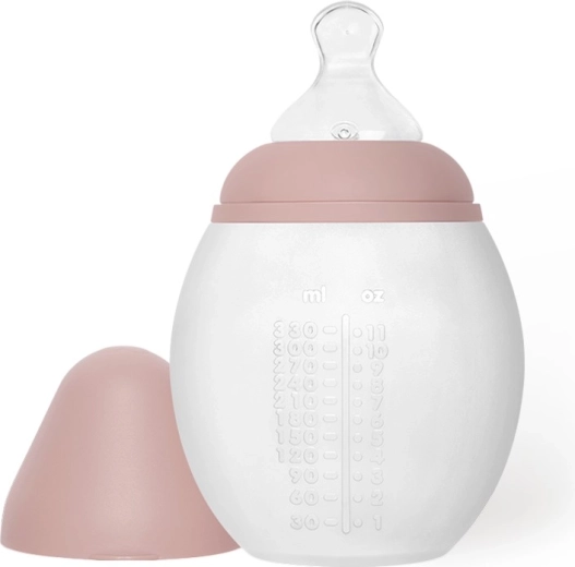 Dojčenská antikoliková fľaša Élhée 330 ml Blush
