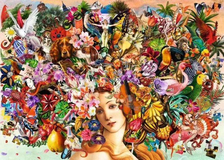 Ravensburger puzzle Myšlienková explózia 1000 dielikov