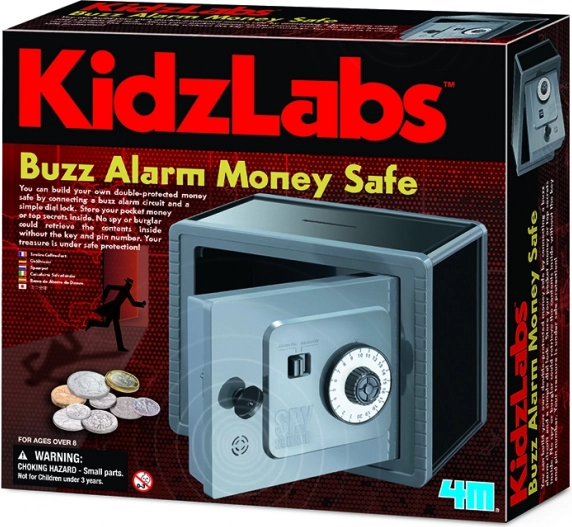 KidzLabs Trezor s Bzučákom a Číselným Zámkom
