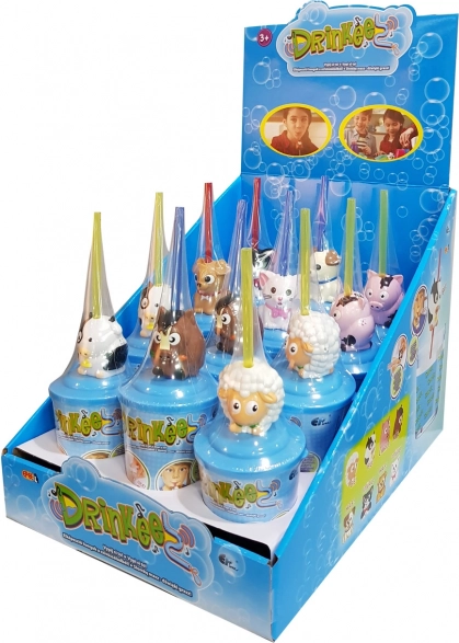 Zábavný Detský Pohár Drinkeez s Slamkou