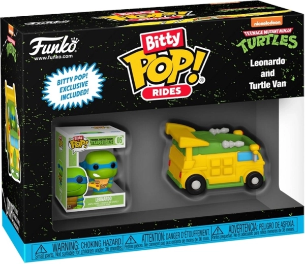 Funko Bitty POP! Rides Teenage Mutant Ninja Turtles Leonardova Turtle Van