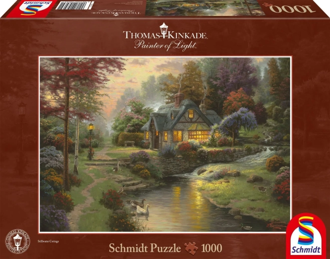 Schmidt Spiele puzzle Thomas Kinkade Pokojný večer 1 000 dielikov
