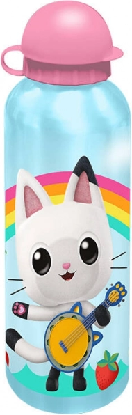 Hliníková fľaša na vodu 500 ml Gabby's Dollhouse, modrá – KiDS Licensing