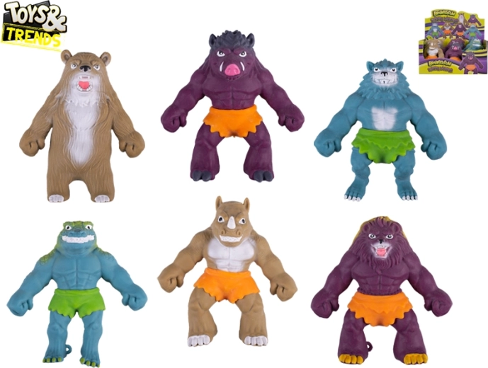 Toys&Trends Brainboooom naťahovacia figúrka príšerka predátor 14 cm (mix 6 druhov) 12 ks v display boxe