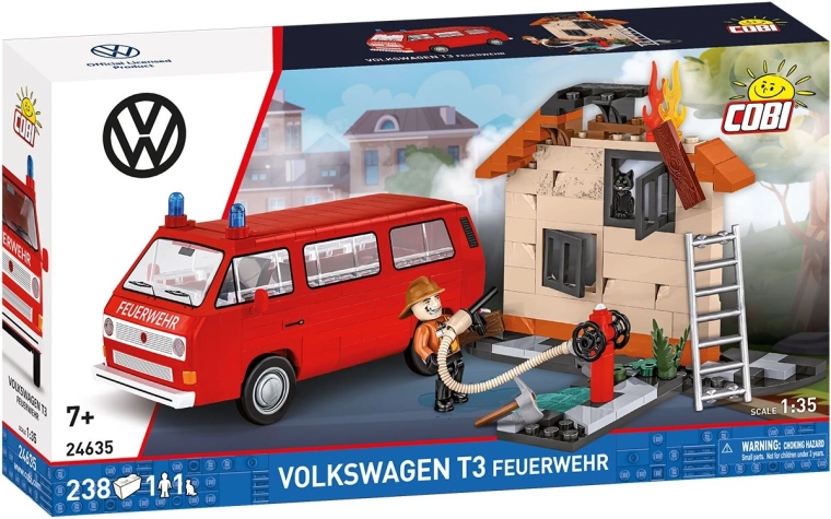 Cobi Volkswagen T3 hasiči 1:35 stavebnica