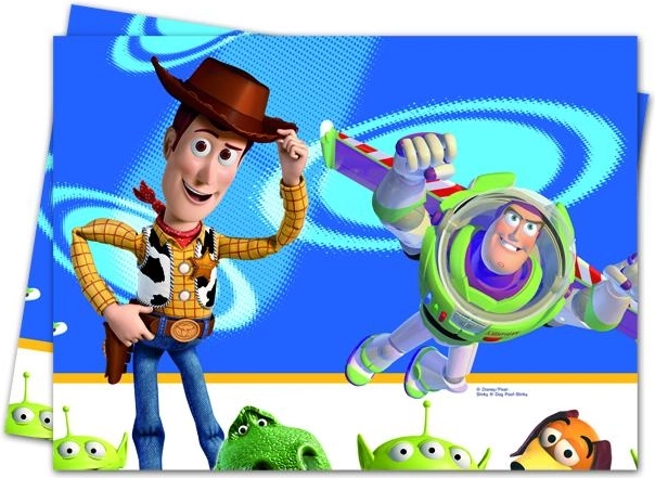 Toy Story Star Power plastový obrus 120 × 180 cm - 1 kus