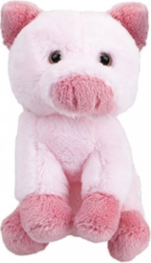 Plyšové ružové prasiatko 12 cm - 1 kus