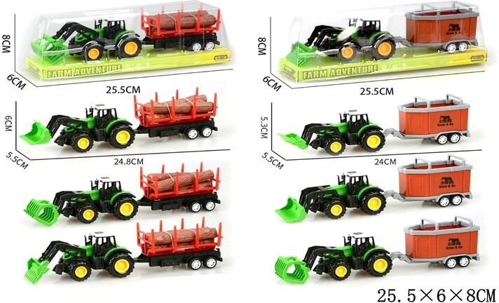 Traktor s prívesom pre deti