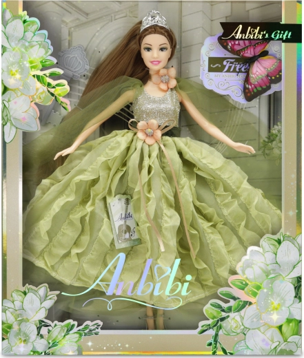 Anbibi kvetinová bábika Lenička 28 cm