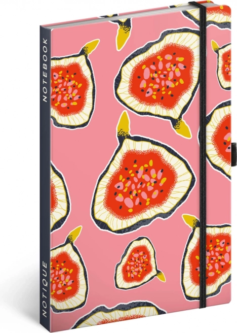 Linajkový zápisník NOTIQUE 13 × 21 cm