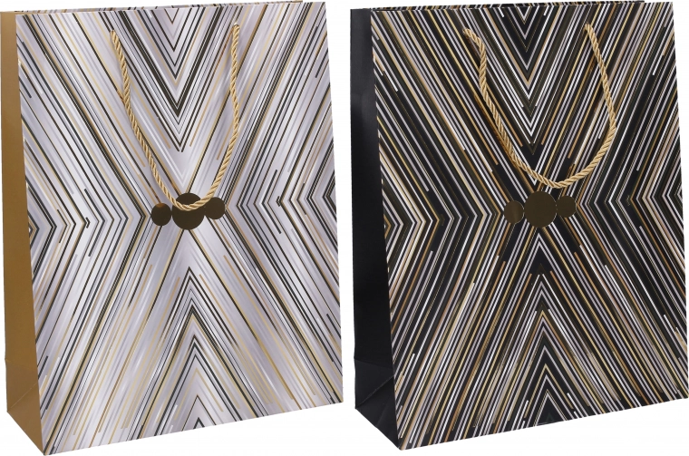 Darčeková taška strednej veľkosti Celoročná 25x32x10 cm