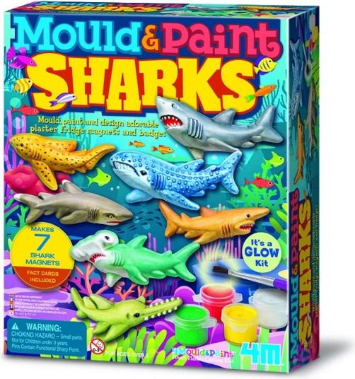 Výroba a maľovanie Žraloci