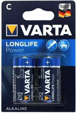 Alkalické batérie VARTA Longlife Power C (2 ks)