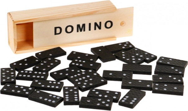 Drevené domino pre dospelých a deti od 3 rokov