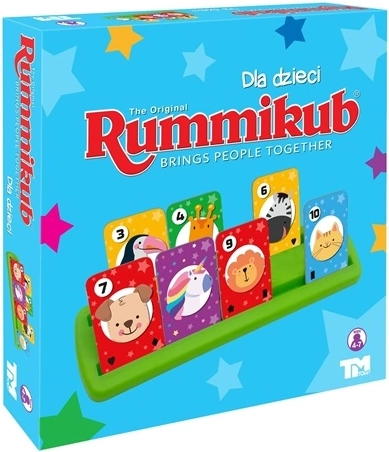 TMT Rummikub Junior – spoločenská hra so zvieratkami