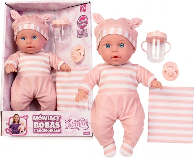 Hovoriaca bábika Natalia Bobas 30 cm