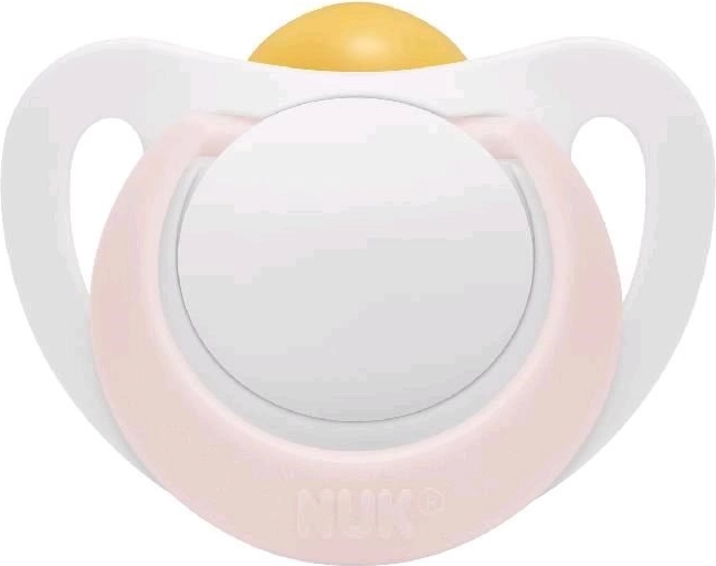 Latexový cumlík NUK Star 0–6 mesiacov ružový