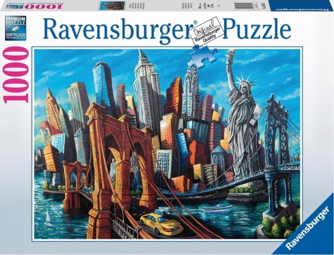 Ravensburger puzzle Welcome to New York 1000 dielikov