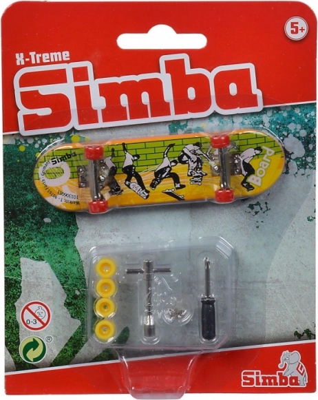 Prstový fingerboard X‑TREME od SIMBA – mix 6 druhov